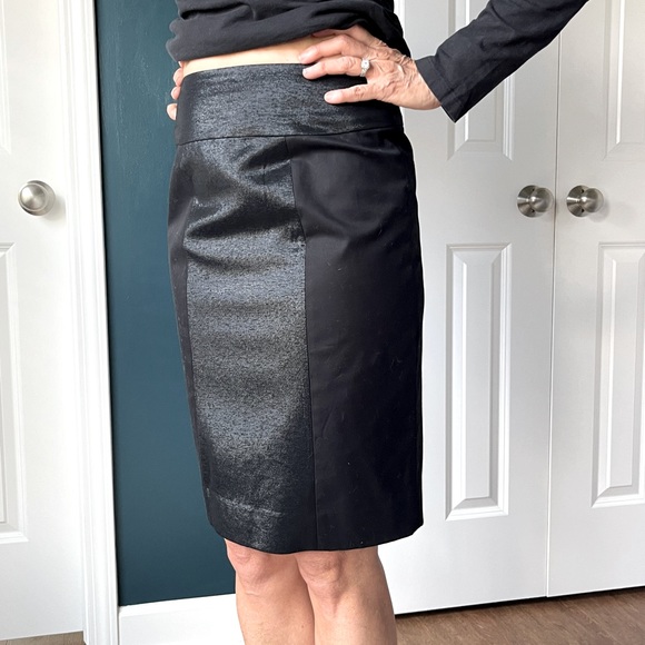 Rag & Bone Black Back Zip Pencil Skirt Size: 4 28 - Picture 1 of 9
